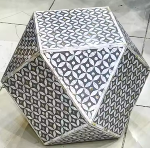 โต๊ะกาแฟฝังกระดูกรูปทรงเพชรหรูหราโต๊ะกลางคุณภาพพรีเมียมทันสมัยสำหรับห้องนั่งเล่นห้องนอนโรงแรมตลาดที่ดีที่สุด - Product Image 3