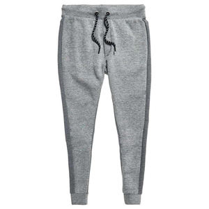 ชุดวอร์มกางเกงวอร์มผู้ชาย,สำหรับใส่ไปยิมแบบเรียบๆสีเทา2ชิ้น - Product Image 4