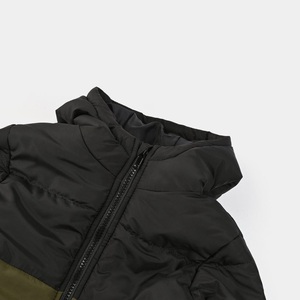 Windproof Hooded <b>Thick</b> Thermal Canvas Zipper Overcoat <b>Men's</b> Puffer <b>Jacket</b> Winter Quilted Padded <b>Fleece</b>-Lined Waterproof - Product Image 5