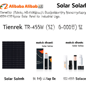 Panneau solaire monocristallin HJT noir Tienrek Solar TR-455M haute efficacité 460W-550W pour usage industriel - Product Image 2