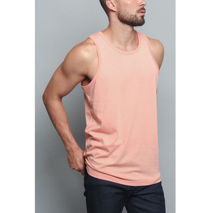 Men's Slim Fit Cotton Stringer Tank <b>Top</b> Custom Branding for Sports Teams for Workout and Bodybuilding Casual Style - Product Image 5