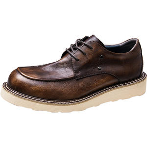Zapatos Oxford de cuero formales y elegantes para hombre, con punta en pico, sin cordones, para oficina, carrera, vestir y ocasiones formales. - Product Image 1
