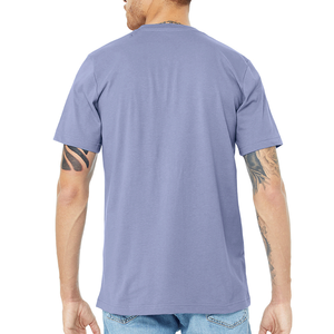 T-shirt à col rond pour homme 100% coton respirant Vente en gros Personnalisez votre logo de marque T-shirt - Product Image 4