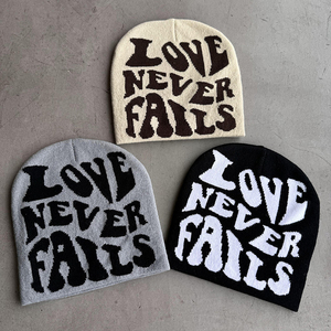 Gorro de Invierno con Logotipo Personalizado, Bordado a Máquina, Gorros de Punto Cálidos, Gorro de Punto Sólido Informal, Accesorio para Escenas Casuales - Product Image 3