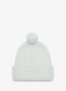 Bonnet en acrylique personnalisé avec logo, fabriqué au Pakistan, bonnet en tricot blanc avec pompon, tissu tricoté chaud, vêtements d'hiver - Product Image 4