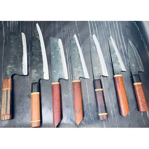 Cuchillo de Chef japonés de acero al carbono de alta calidad, hoja afilada forjada a mano - Product Image 6