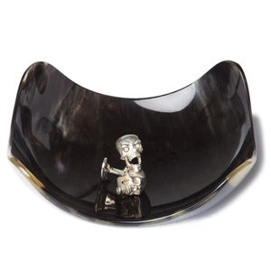 Bol en corne de buffle bol en corne arrondi de taille personnalisée bol à salade bon marché ustensiles de cuisine ronds naturels de qualité supérieure au prix le plus bas - Product Image 3