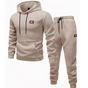 Conjunto Deportivo Unisex al por Mayor, Sudadera con Capucha y Pantalones de Talla Regular con Logotipo Personalizado, Fabricante de Ropa B2B, OEM/ODM - Product Image 1