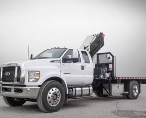 ดีที่สุด!1! รถบรรทุกฟอร์ด F-750 แบบพื้นเรียบ ปี 2024 ผ่านการรับรองความสะอาด พร้อมใช้งาน - 330 แรงม้า พวงมาลัยซ้าย/ขวา จัดส่งทั่วโลก - Product Image 1