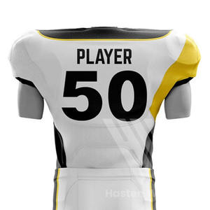 Vêtements de sport pour jeunes ensembles d'uniformes de football américain les plus exigeants uniformes en tissu respirant de qualité supérieure pour les joueurs - Product Image 6