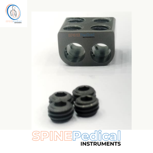 Groothandelsprijs Pakistan gemaakte titanium wervelkolomimplantaten voor wervelkolomchirurgie, handmatig, CE-gecertificeerd, levenslange garantie, pedicale wervelkolom - Product Image 4