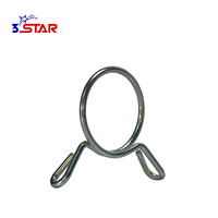Colliers de serrage à ressort à un fil jaunes 4 mm 8 mm Collier de serrage pour moto