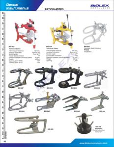 Articulateurs dentaires de haute catégorie pour articulateur dentaire réglable orthopédique articulateurs chirurgicaux d'acier inoxydable - Product Image 6