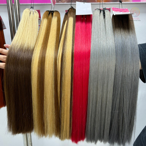 Paquetes de cabello virgen de doble estiramiento recto de hueso de donante de lujo de Color Natural barato de la mejor calidad - Product Image 6