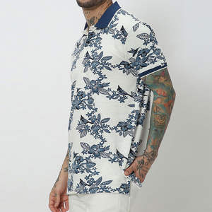 Chemise de golf pour homme en coton 100% uni à manches courtes, de haute qualité, logo personnalisé, respirante, décontractée, vente en gros pour la vente en ligne - Product Image 6