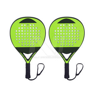 Raquettes de padel professionnelles personnalisables de haute qualité 18K avec cadre en fibre de carbone et filet en nylon NAMZA INTERNATIONAL NI-1702 - Product Image 1