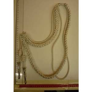 Garnitures en fil d'or britannique personnalisées, aiguillette, franges pour uniformes, cordon pour uniformes, vente en gros disponible, utilisation pour rideaux - Product Image 2