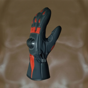 Gants de course moto unisexes personnalisés en cuir premium imperméables et thermiques avec écran tactile pour la conduite à moto - Product Image 6