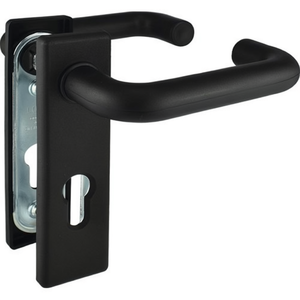 Juego de Protección Contra Incendios de Plástico Negro de 80 Piezas con D/D para Puertas de 40-66 mm de Grosor, Accesorios para Chimeneas BEVER Cuadradas DIN Izquierda/Derecha - Product Image 3