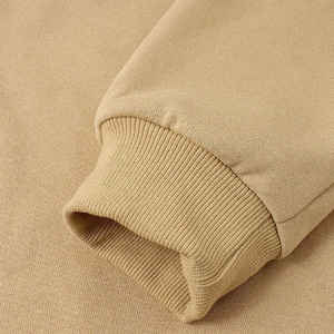 Sudadera con Capucha y Cremallera de Chenilla con Letras Bordadas, Tendencia Superior, para Hombre, Estampada, Tallas Grandes, Diseño Personalizado, Color Sólido - Product Image 3