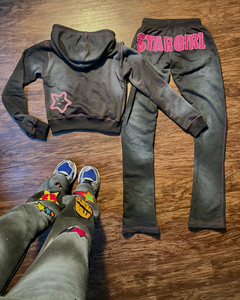 ชุดวอร์มมีฮู้ดสำหรับผู้ชายกางเกงวอร์มมีซิปสกรีนลายปักติดโลโก้ออกแบบได้ตามต้องการ - Product Image 5