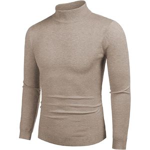 Vente en gros Pull tricoté chaud d'hiver à manches longues pour hommes Pull en polyester respirant et confortable - Product Image 1