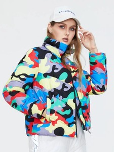 Top tendance femme doudoune hiver chaud pleine fermeture éclair manches longues tenue décontracté vêtements femme doudoune - Product Image 6