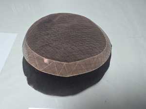 Los Angeles perruque toupet vague profonde pour hommes indien Remy cheveux prothèse professionnelle de Taz cheveux Bangladesh perruque de cheveux humains - Product Image 6