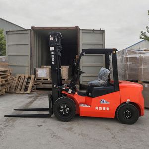 Chariot élévateur électrique de 3,5 tonnes avec batterie au lithium et déplacement latéral - Product Image 1
