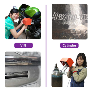 ZIXU Machine de Gravure et Marquage <span class=keywords><strong>Pneumatique</strong></span> Manuelle à Micro-Percussion pour Numéros de Châssis Métalliques de Véhicules et Motos (VIN) - Product Image 2