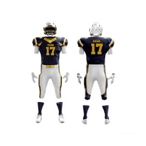 Uniformes de football américain personnalisés de haute qualité, uniformes de sport respirants de football américain sublimés - Product Image 1