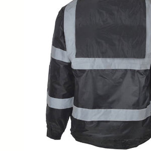 Veste de sécurité réfléchissante haute visibilité, vêtements de travail, veste bomber imperméable avec doublure matelassée, veste classique haute visibilité - Product Image 4