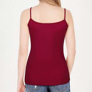 เสื้อกล้ามคอกลมลำลองสำหรับผู้หญิง ออกกำลังกาย สกรีนโลโก้ ปักลาย เสื้อกล้ามฟิตเนส วิ่งสำหรับผู้หญิง - Product Image 6