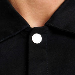 Fashionable Men's Overshirt Jackets <b>Denim</b> <b>Fabric</b>, Long Sleeve, Comfortable and Warm, Ideal for Casual and Outdoor Activities - Product Image 6