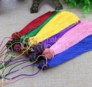 Fashionable Decorative Tassel for Bag Purse Curtain Cellphone-<b>Bulk</b> Supplier by Refratex India Best Quality Custom Design - Product Image 3