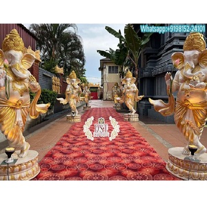 Estatua Tradicional de Ganesha Natarajan para Entrada, Hermosas Estatuas de Ganesha de FRP para Pasillo, Estatuas de Ganesha de Fibra de Vidrio, Irlanda - Product Image 1
