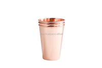 Tasse d'eau en cuivre pur de qualité assurée, en verre de Mule de moscou, pour usage domestique, tasse d'eau, prix de gros