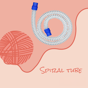 Tube respiratoire médical adulte en silicone 120cm - Product Image 1