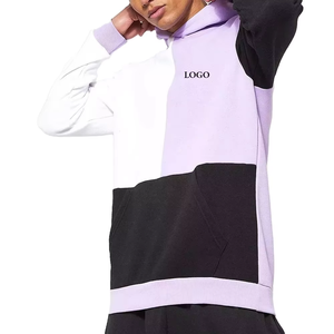 Último diseño ligero liso hombres sudaderas con capucha Venta caliente logotipo personalizado moda manga larga hombres pulóver Sudadera con capucha - Product Image 1