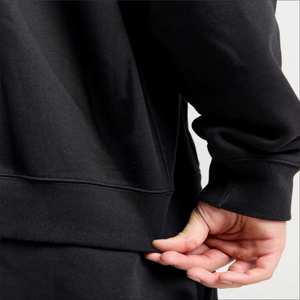 Vente en gros Sweat à capuche oversize en polaire robuste brodé, unisexe, en coton chaud pour l'automne, style streetwear décontracté, avec logo personnalisé - Product Image 3