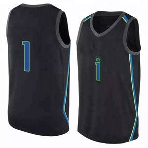 Vente en gros de maillots de basket-ball pour hommes grande taille uniformes de basket-ball colorés personnalisés 100% maillots de basket-ball en polyester sans manches - Product Image 4