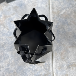 Caja de Papel Rígido Plegable Ecológica en Blanco y Negro Mate para Velas Aromáticas - Product Image 2