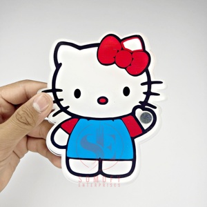 แผ่นต่อขนตาพลาสติกแผ่นที่วางพาเลทแผ่นกระเบื้องไฮคิตตี้เลือกสีได้ - Product Image 2