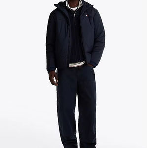 เสื้อกันลมโอเวอร์ไซส์แจ็คเก็ตมีฮู้ดกันน้ำย้อนยุคแนววินเทจสำหรับการวิ่งกลางแจ้งความหนาบาง - Product Image 1