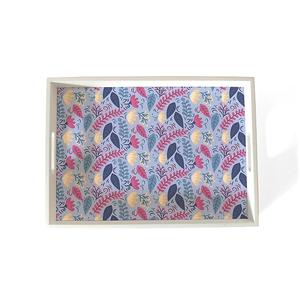 Plateau décoratif fabriqué à la main haut de gamme pour la cuisine à domicile restauration plateaux de service d'aliments usagés au prix le plus bas plateau en bois durable - Product Image 2