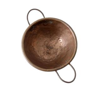 Bol de Spa en cuivre martelé moderne antique tendance frais plaqué traditionnel pour pédicure de trempage des pieds - Product Image 3