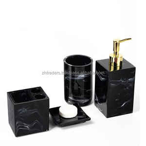 Juego de siete piezas de alta calidad, accesorios de baño, juego de baño de lujo para el hogar a bajo precio de la India, logotipo de forma de tamaño personalizado - Product Image 6