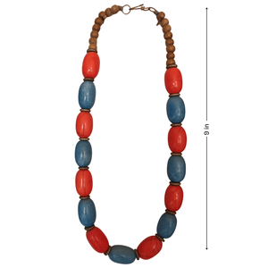<b>Handmade</b> Vintage <b>Necklace</b> with for Rust & Tide Beads Classic Religious & Cute Style Main Material Shell Perfect Religious Gift - Product Image 2