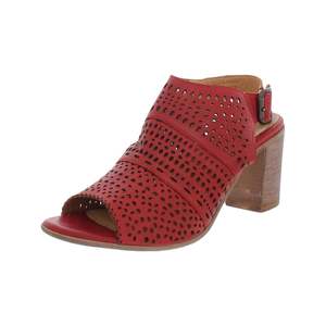 Sandalo Donna Bueno Upton Slingback con Tacco, in Pelle Terracotta Arancione con Chiusura Stringata, Misura 7.5-8US, Traspirante, Zeppa Piatta - Product Image 2