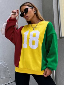 Vente en gros pas cher prix 100% coton polyester polaire matériel pulls à capuche pour femmes avec logo avant pour l'hiver Streetwear - Product Image 2